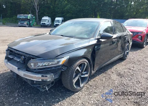 2018 Honda Accord Sport from USA, damaged, VIN 1HGCV1F38JA199141